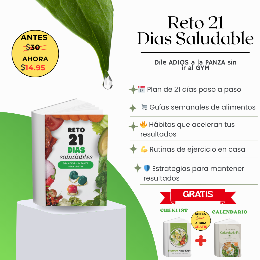 E-book Reto 21 Días Saludables
